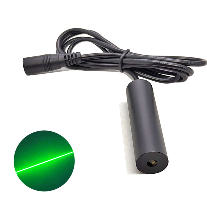 520nm 35mW Green Laser Module Line Laser Positioner 5V/12V Φ16X60mm